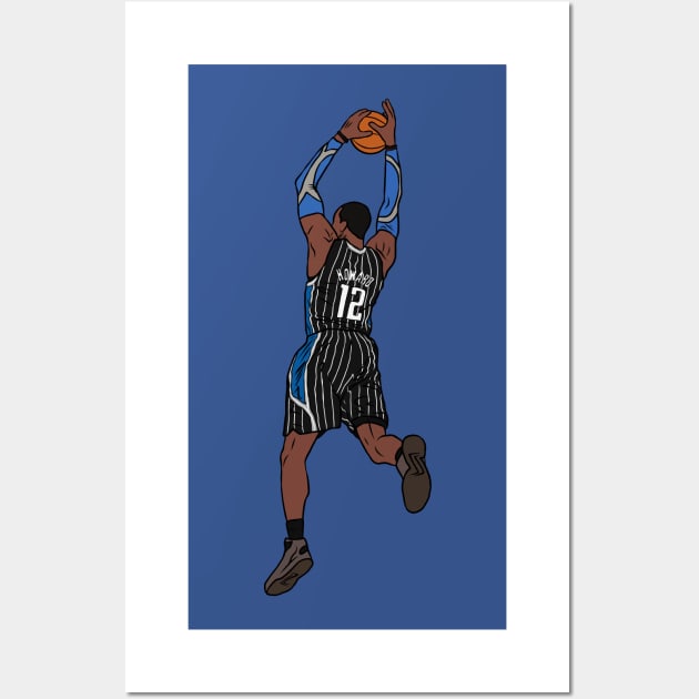 Dwight Howard Dunk Wall Art by rattraptees